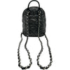 シャネル CHANEL ネージュコレクション ココマークミニバックパック AS4366 グレー/ブラック シルバー金具 ナイロン/レザー レディース リュック・デイパック