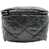 シャネル CHANEL ネージュコレクション ココマークミニバックパック AS4366 グレー/ブラック シルバー金具 ナイロン/レザー レディース リュック・デイパック