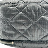 シャネル CHANEL ネージュコレクション ココマークミニバックパック AS4366 グレー/ブラック シルバー金具 ナイロン/レザー レディース リュック・デイパック