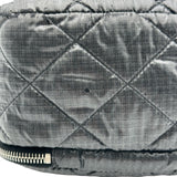シャネル CHANEL ネージュコレクション ココマークミニバックパック AS4366 グレー/ブラック シルバー金具 ナイロン/レザー レディース リュック・デイパック