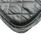 シャネル CHANEL ネージュコレクション ココマークミニバックパック AS4366 グレー/ブラック シルバー金具 ナイロン/レザー レディース リュック・デイパック