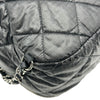 シャネル CHANEL ネージュコレクション ココマークミニバックパック AS4366 グレー/ブラック シルバー金具 ナイロン/レザー レディース リュック・デイパック