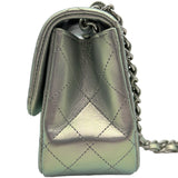 シャネル CHANEL ミニマトラッセ18 A35200 シルバー シルバー金具 カーフ レディース ショルダーバッグ