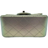シャネル CHANEL ミニマトラッセ18 A35200 シルバー シルバー金具 カーフ レディース ショルダーバッグ