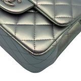 シャネル CHANEL ミニマトラッセ18 A35200 シルバー シルバー金具 カーフ レディース ショルダーバッグ