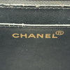 シャネル CHANEL マトラッセ台形ショルダーバッグ 5番台 ブラック ゴールド金具 キャビア レディース ハンドバッグ