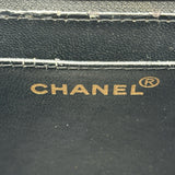 シャネル CHANEL マトラッセ台形ショルダーバッグ 5番台 ブラック ゴールド金具 キャビア レディース ハンドバッグ