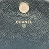 シャネル CHANEL ココマークハーフムーンチェーンウォレット A40033 ネイビー シルバー金具 キャビア レディース ショルダーバッグ
