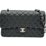 シャネル CHANEL マトラッセ25 A01112 17番台 ブラック ゴールド金具 キャビア レディース ショルダーバッグ