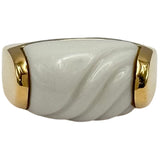 ブルガリ BVLGARI トロンケットリング ゴールド 750/セラミック ジュエリー