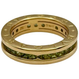 ブルガリ BVLGARI ビーゼロワンリング 1バンド(XS) ゴールド 750 ペリドット ジュエリー