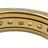 ブルガリ BVLGARI ビーゼロワンリング 1バンド(XS) ゴールド 750 ペリドット ジュエリー