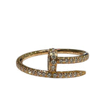 カルティエ Cartier ジュストアンクルダイヤリングSM ピンクゴールド Au750 ジュエリー