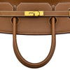 エルメス HERMES バーキン40 ▢E刻印 ゴールド ゴールド金具 クシュベル レディース ハンドバッグ