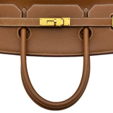 エルメス HERMES バーキン40 ▢E刻印 ゴールド ゴールド金具 クシュベル レディース ハンドバッグ