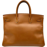エルメス HERMES バーキン40 ▢E刻印 ゴールド ゴールド金具 クシュベル レディース ハンドバッグ