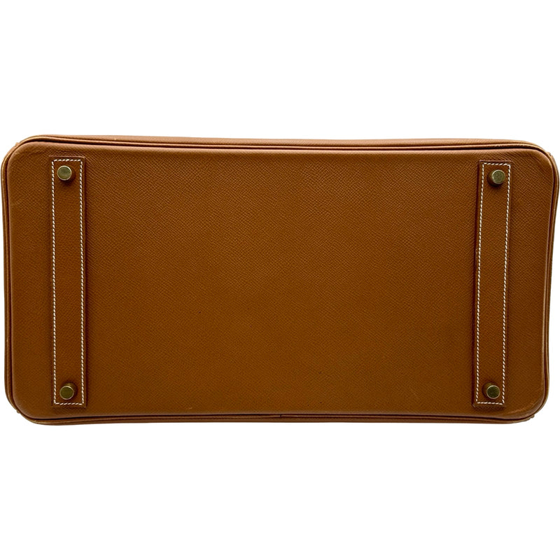 エルメス HERMES バーキン40 ▢E刻印 ゴールド ゴールド金具