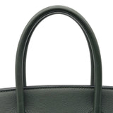 エルメス HERMES バーキン30 刻印不鮮明 ヴェール ゴールド金具 トゴ レディース ハンドバッグ