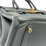 エルメス HERMES バーキン30 刻印不鮮明 ヴェール ゴールド金具 トゴ レディース ハンドバッグ
