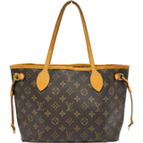 ルイ・ヴィトン LOUIS VUITTON ネヴァーフルPM M40155 ブラウン モノグラムキャンバス レディース トートバッグ