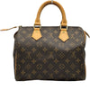ルイ・ヴィトン LOUIS VUITTON スピーディ25 M41528 ブラウン モノグラムキャンバス レディース ハンドバッグ