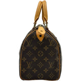 ルイ・ヴィトン LOUIS VUITTON スピーディ25 M41528 ブラウン モノグラムキャンバス レディース ハンドバッグ