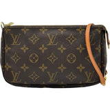 ルイ・ヴィトン LOUIS VUITTON ポシェット・アクセソワール M51980 ブラウン モノグラムキャンバス レディース ショルダーバッグ