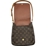 ルイ・ヴィトン LOUIS VUITTON ミュゼット・サルサ ショート M51258 ブラウン モノグラム レディース ショルダーバッグ