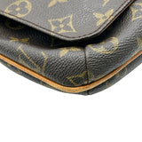 ルイ・ヴィトン LOUIS VUITTON ミュゼット・サルサ ショート M51258 ブラウン モノグラム レディース ショルダーバッグ