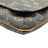 ルイ・ヴィトン LOUIS VUITTON ミュゼット・サルサ ショート M51258 ブラウン モノグラム レディース ショルダーバッグ