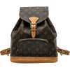 ルイ・ヴィトン LOUIS VUITTON モンスリMM M51136 ブラウン モノグラム・キャンバス レディース リュック・デイパック