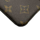 ルイ・ヴィトン LOUIS VUITTON ポシェット・クレ M62650 ブラウン モノグラム・キャンバス レディース コインケース