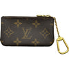ルイ・ヴィトン LOUIS VUITTON ポシェット・クレ M62650 ブラウン モノグラム・キャンバス レディース コインケース