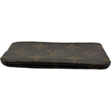 ルイ・ヴィトン LOUIS VUITTON ポシェット・クレ M62650 ブラウン モノグラム・キャンバス レディース コインケース