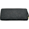ルイ・ヴィトン LOUIS VUITTON ポルトフォイユ・クレマンス M60171 ブラック アンプラント レディース 長財布