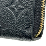 ルイ・ヴィトン LOUIS VUITTON ポルトフォイユ・クレマンス M60171 ブラック アンプラント レディース 長財布