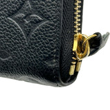 ルイ・ヴィトン LOUIS VUITTON ポルトフォイユ・クレマンス M60171 ブラック アンプラント レディース 長財布