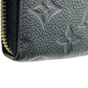 ルイ・ヴィトン LOUIS VUITTON ポルトフォイユ・クレマンス M60171 ブラック アンプラント レディース 長財布