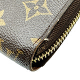 ルイ・ヴィトン LOUIS VUITTON ジッピー・ウォレット M60017 ブラウン モノグラムキャンバス レディース 長財布