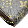 ルイ・ヴィトン LOUIS VUITTON ジッピー・ウォレット M60017 ブラウン モノグラムキャンバス レディース 長財布