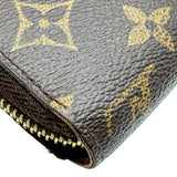 ルイ・ヴィトン LOUIS VUITTON ジッピー・ウォレット M60017 ブラウン モノグラムキャンバス レディース 長財布
