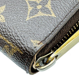 ルイ・ヴィトン LOUIS VUITTON ジッピー・ウォレット M60017 ブラウン モノグラムキャンバス レディース 長財布
