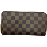 ルイ・ヴィトン LOUIS VUITTON ジッピーウォレット N41661 ブラウン ダミエ・キャンバス レディース 長財布