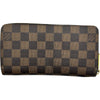 ルイ・ヴィトン LOUIS VUITTON ジッピーウォレット N41661 ブラウン ダミエ・キャンバス レディース 長財布