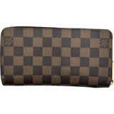 ルイ・ヴィトン LOUIS VUITTON ジッピーウォレット N41661 ブラウン ダミエ・キャンバス レディース 長財布