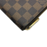 ルイ・ヴィトン LOUIS VUITTON ジッピーウォレット N41661 ブラウン ダミエ・キャンバス レディース 長財布