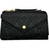 ルイ・ヴィトン LOUIS VUITTON ポルトカルト・レクトヴェルソ M69421 ブラック アンプラント レディース カードケース