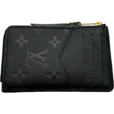ルイ・ヴィトン LOUIS VUITTON ポルトカルト・レクトヴェルソ M69421 ブラック アンプラント レディース カードケース