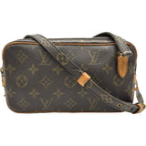 ルイ・ヴィトン LOUIS VUITTON ポシェット・マルリー バンドリエール M51828 ブラウン モノグラム・キャンバス レディース ショルダーバッグ
