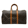 ルイ・ヴィトン LOUIS VUITTON キーポル・バンドリエール45 M41418 ブラウン モノグラム/レザー レディース ボストンバッグ